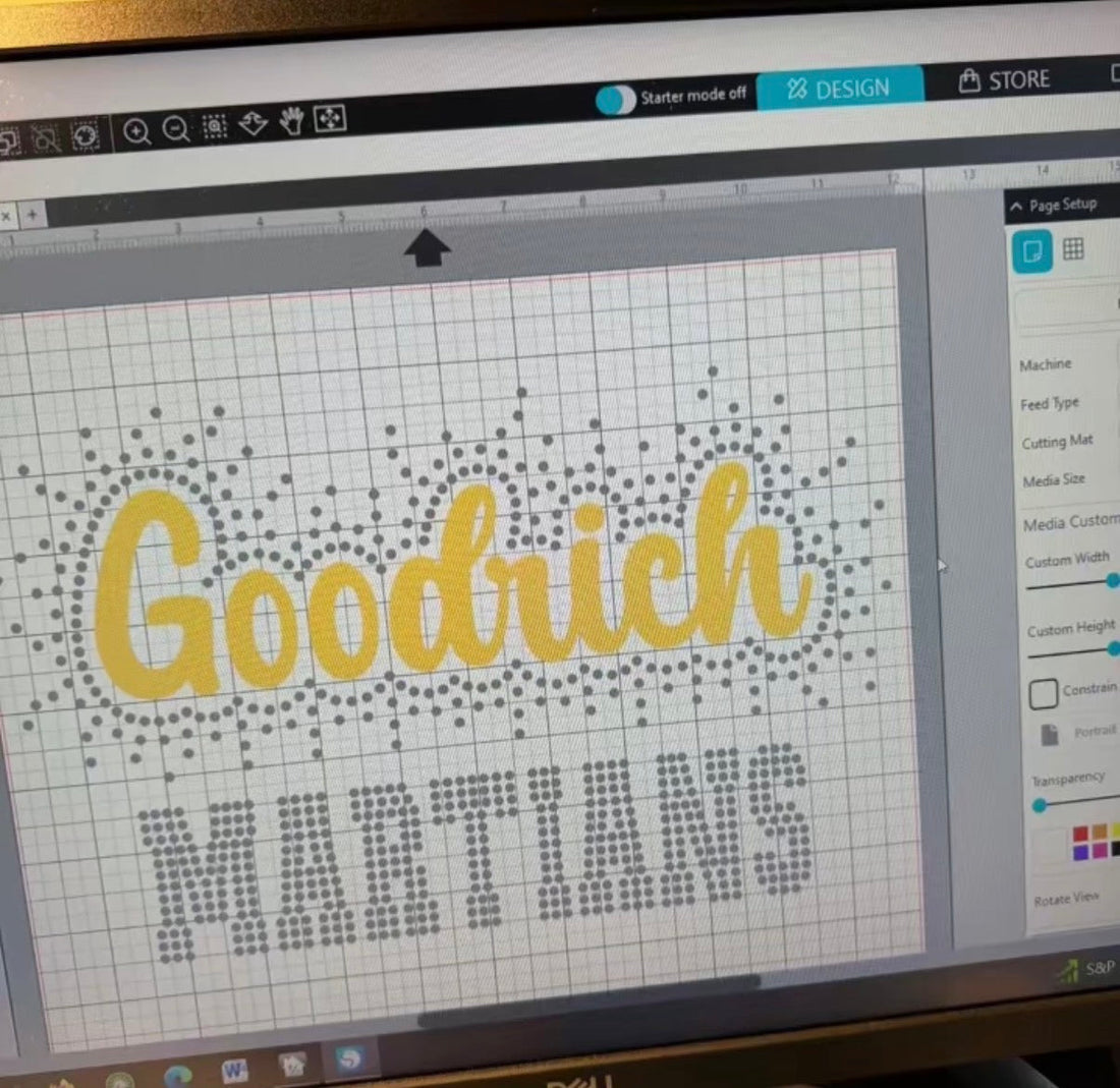A great rhinestone shirt starts with a great design!