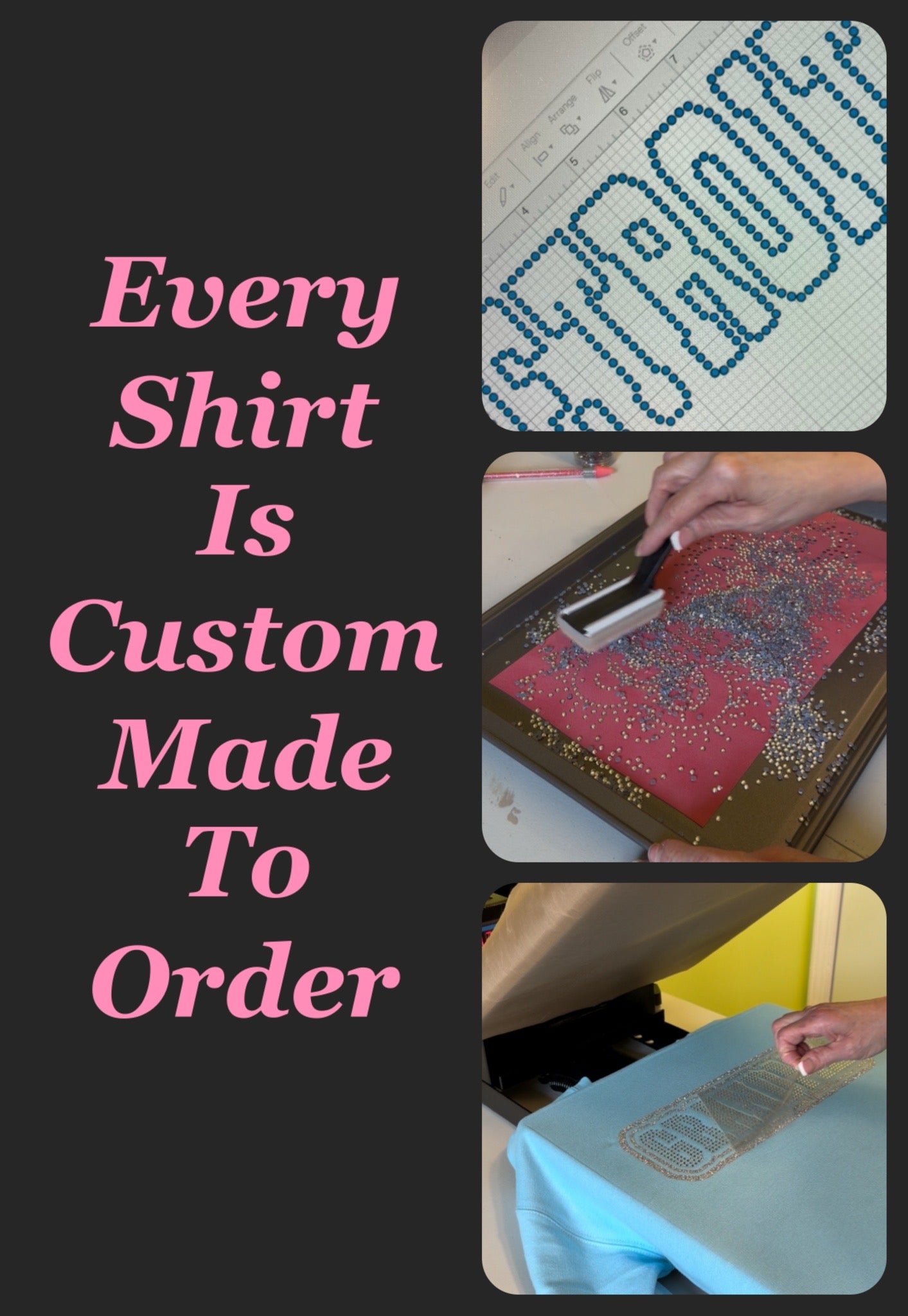 School Spirit Rhinestone Shirt starting at $30