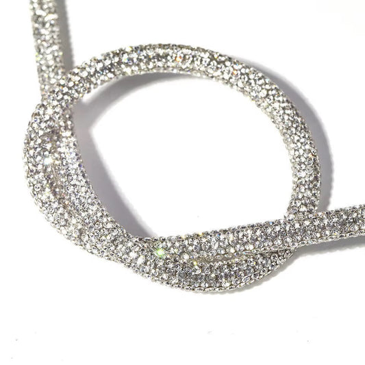 Rhinestone Hoodie String